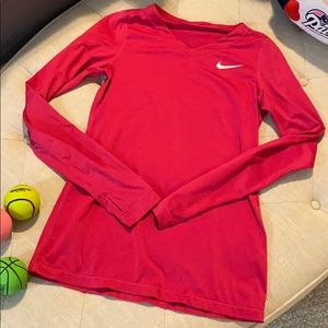 Nike long sleeve dri fit top
